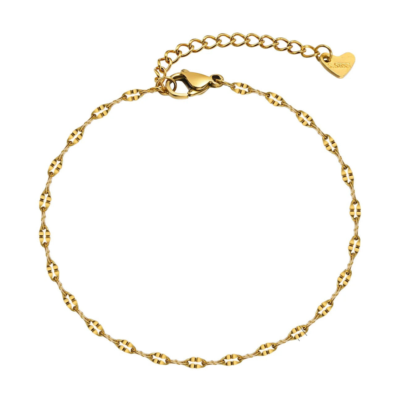 One or Many – Gold-Plated Anklet for Every Mood