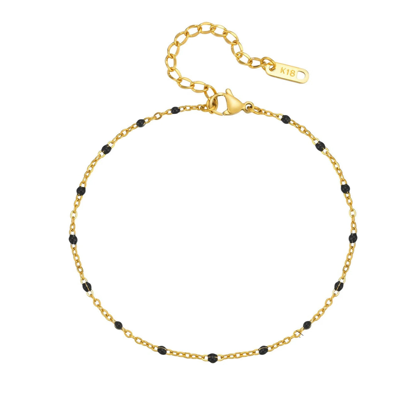 One or Many – Gold-Plated Anklet for Every Mood