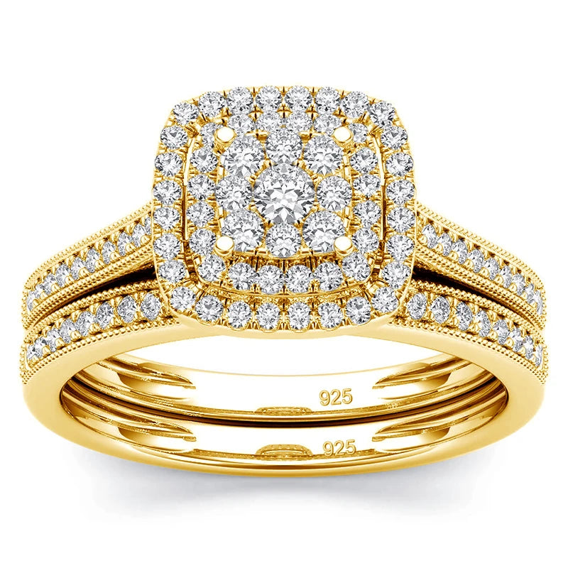 Promise in Two Ring Set