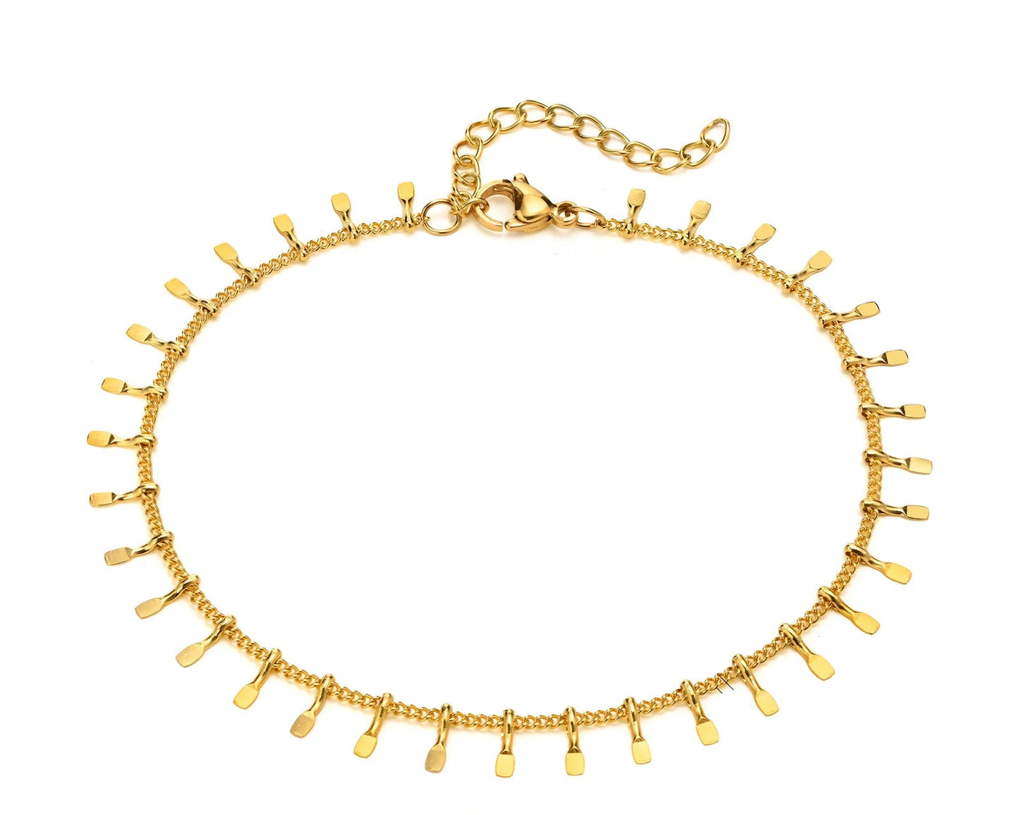One or Many – Gold-Plated Anklet for Every Mood