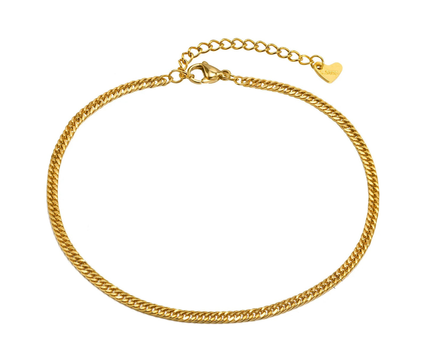 One or Many – Gold-Plated Anklet for Every Mood