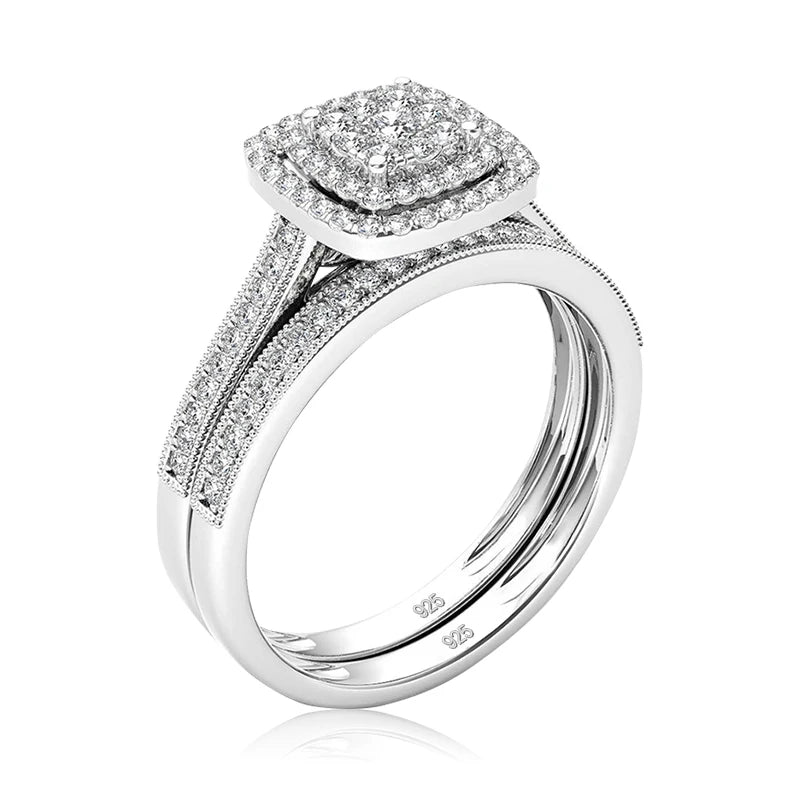 Promise in Two Ring Set
