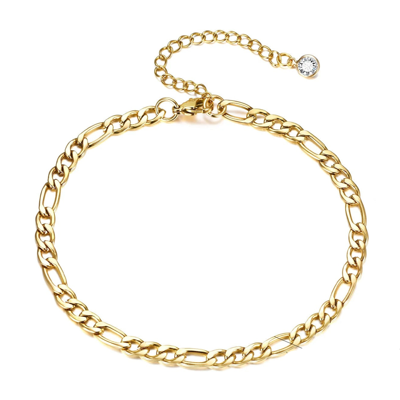 One or Many – Gold-Plated Anklet for Every Mood