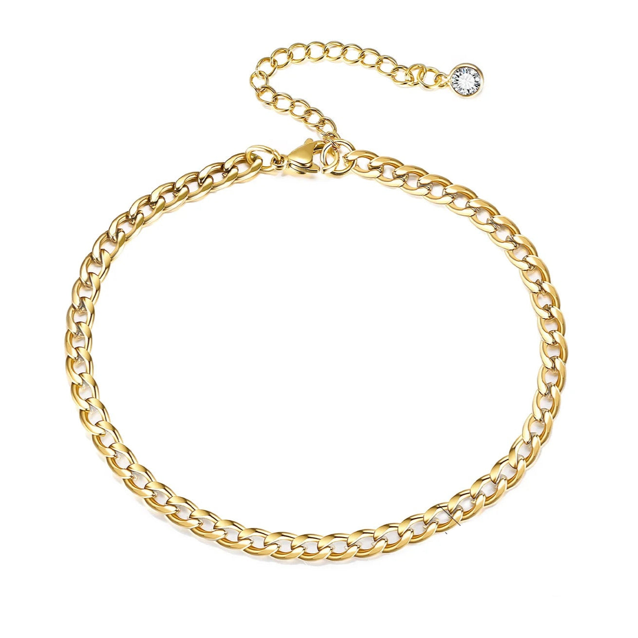 One or Many – Gold-Plated Anklet for Every Mood
