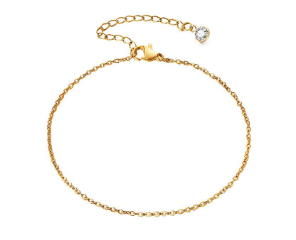 One or Many – Gold-Plated Anklet for Every Mood
